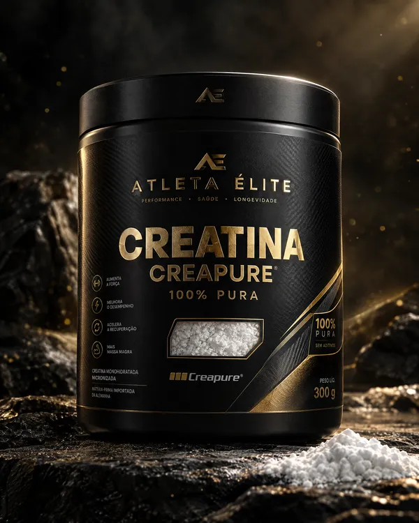 Creatina Creapure 100% Pura — ATLETA ÉLITE